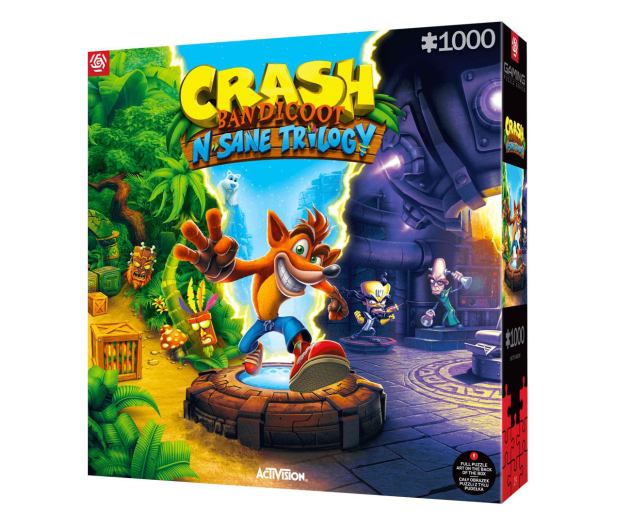 Merch Gaming Puzzle: Crash Bandicoot N. Sane Trilogy 1000 elementó - 1275294 - zdjęcie 2